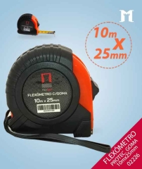 Foto principal FLEXOMETRO CON PROTEC.GOMA10MX25MM