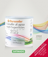 Foto principal ESMALTE AL AGUA MULTISUPERFICIES GRIS NIEBLA SATINADO 250ml