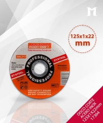 Foto principal DISCO CORTE ACERO INOX.125X1X22MM.