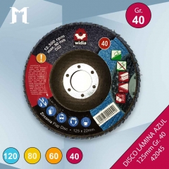 Foto principal DISCO LAMINA AZUL 125MM. GR.40