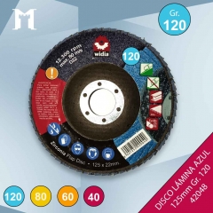 Foto principal DISCO LAMINA AZUL 125MM. GR.120