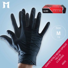 Foto principal GUANTE NITRILO NEGRO SIN POLVO T.M.