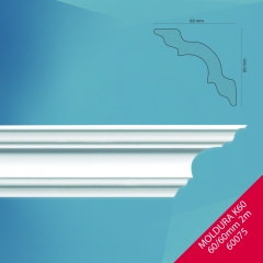 Foto principal MOLDURA K60 60/60mm 2m 13034