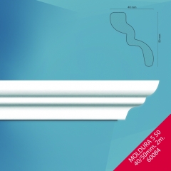 Foto principal MOLDURA S50 40/50mm 2m