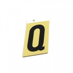 Foto principal LETRA Q ALUMINIO ADHESIVA 1’’ (25X16MM) SABAT