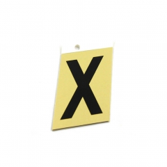 Foto principal LETRA X ALUMINIO ADHESIVA 1’’ (25X16MM) SABAT