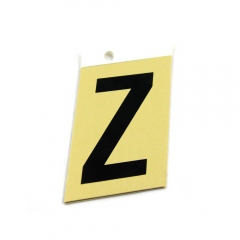 Foto principal LETRA Z ALUMINIO ADHESIVA 2’’ (61X38MM) SABAT