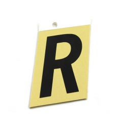 Foto principal LETRA R ALUMINIO ADHESIVA 3’’ (89X57MM) SABAT