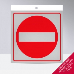 Foto principal SIGNO INTERNACIONAL PROHIBIDO EL PASO 140x140mm