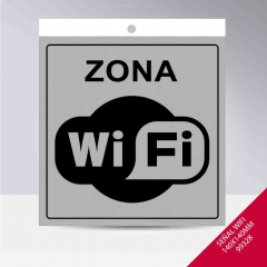 Foto principal SIGNO INTERNACIONAL ZONA WIFI 140x140mm
