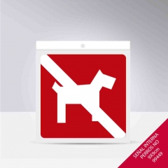 Foto principal SIGNO INTERNACIONAL MINI PERROS NO 90X90MM