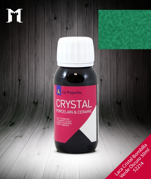 Foto principal LACA CRYSTAL BOMBILLA VERDE OSCURO 50ML