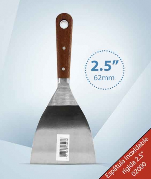 Foto principal ESPATULA INOX.RIGIDA 2-1/262MM.*