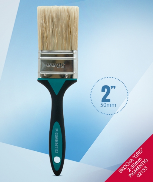 Foto principal BROCHA GRIS 2 PULGADAS - 50MM PIGMENTIO