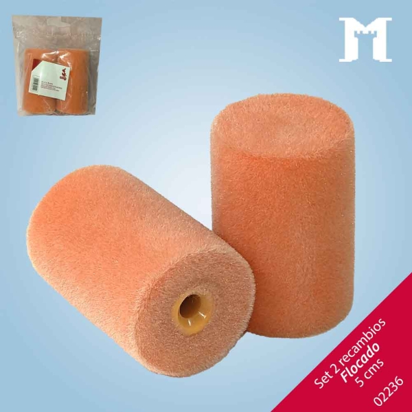 Foto principal SET RPTOS RODILLO FLOCADO 5CM(2UDS)