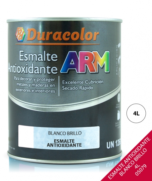 Foto principal ESMALTE ANTIOXIDANTE BLANCO BRILLO 4L