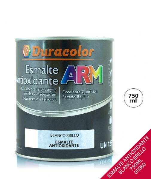 Foto principal ESMALTE ANTIOXIDANTE BLANCO BRILLO 750ML