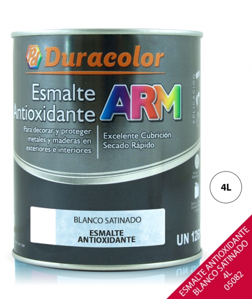 Foto principal ESMALTE ANTIOXIDANTE BLANCO SATINADO 4L