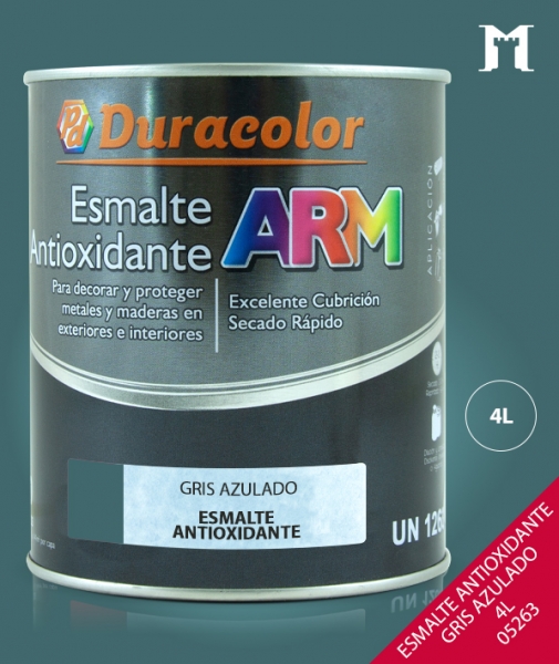 Foto principal ESMALTE ANTIOXIDANTE GRIS AZULADO 4L