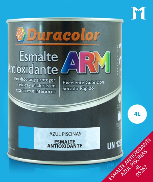 Foto principal ESMALTE ANTIOXIDANTE AZUL PISCINAS 4L