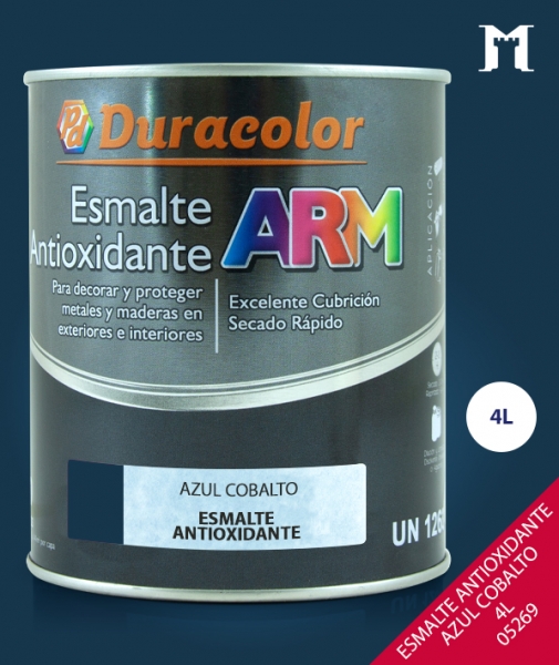 Foto principal ESMALTE ANTIOXIDANTE AZUL COBALTO 4L