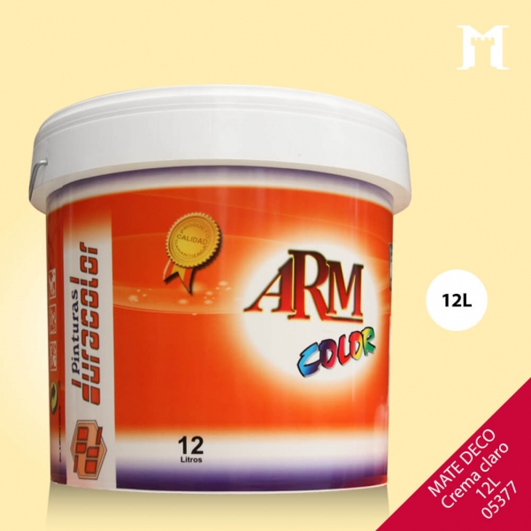 Foto principal MATE DECO 12L CREMA CLARO BASE P