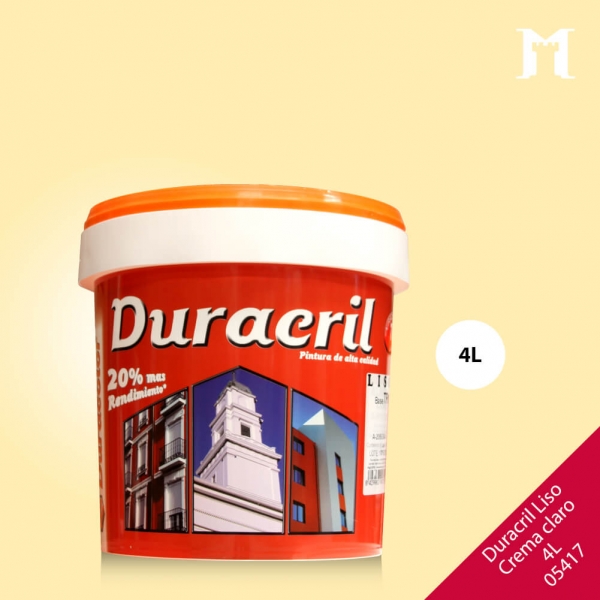 Foto principal DURACRIL LISTO 4L CREMA CLARO BASE P