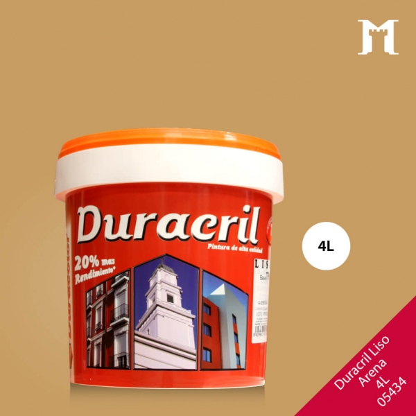 Foto principal DURACRIL LISO 4L ARENA BASE P