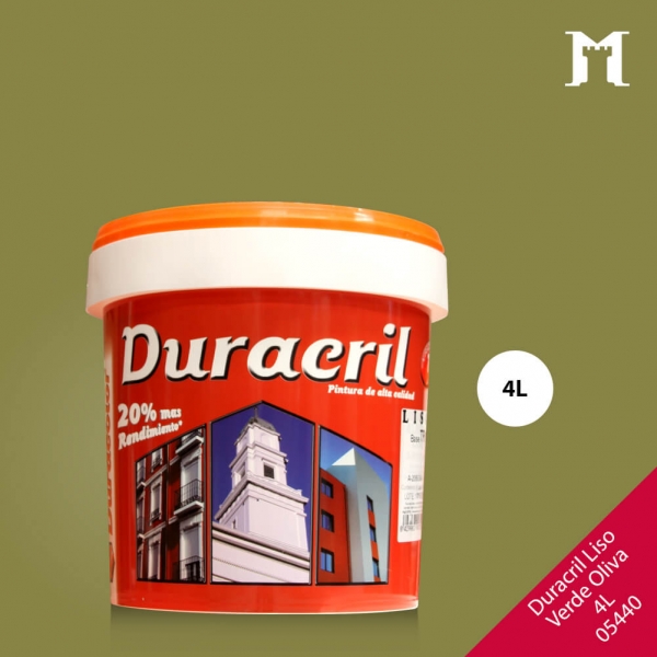 Foto principal DURACRIL LISO 4L VERDE OLIVA BASE TR