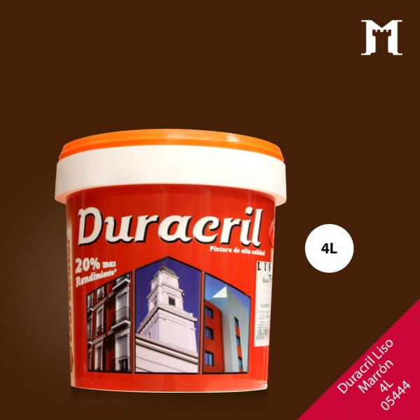 Foto principal DURACRIL LISO 4L MARRÓN BASE TR