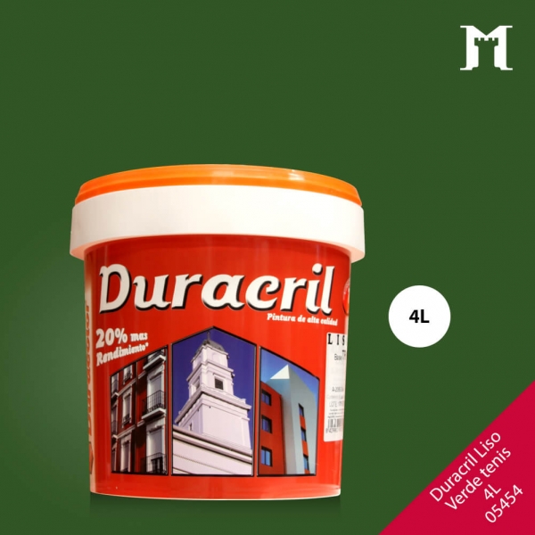 Foto principal DURACRIL LISO 4LT VERDE TENIS BASE TR