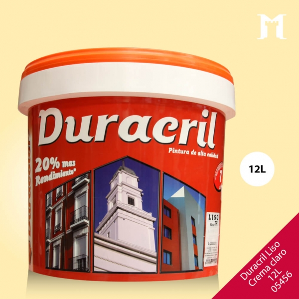 Foto principal DURACRIL LISO 12L CREMA CLARO BASE P