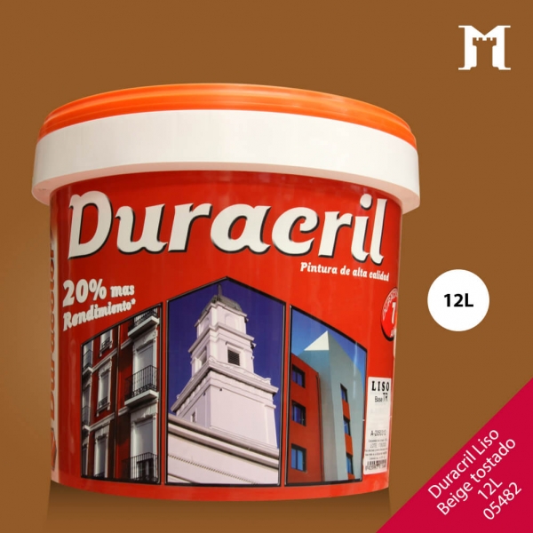 Foto principal DURACRIL LISO 12L BEIGE TOSTADO BASE TR