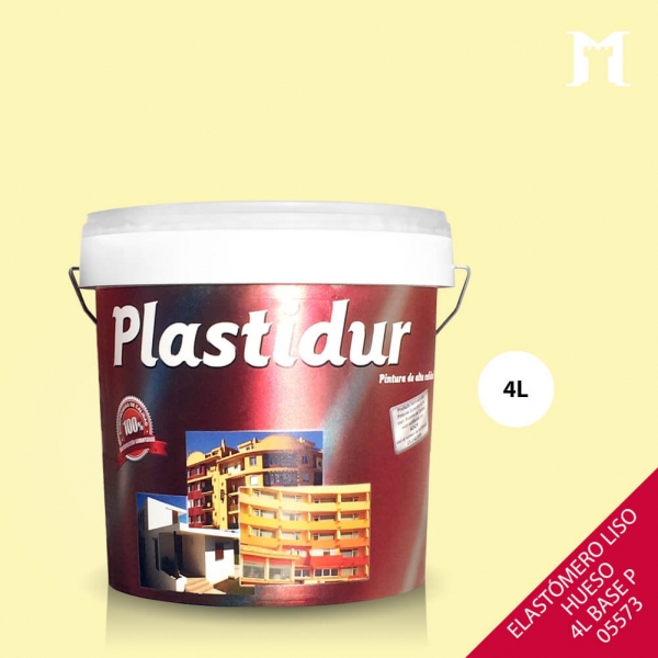 Foto principal ELASTÓMERO LISO HUESO 4L BASE P