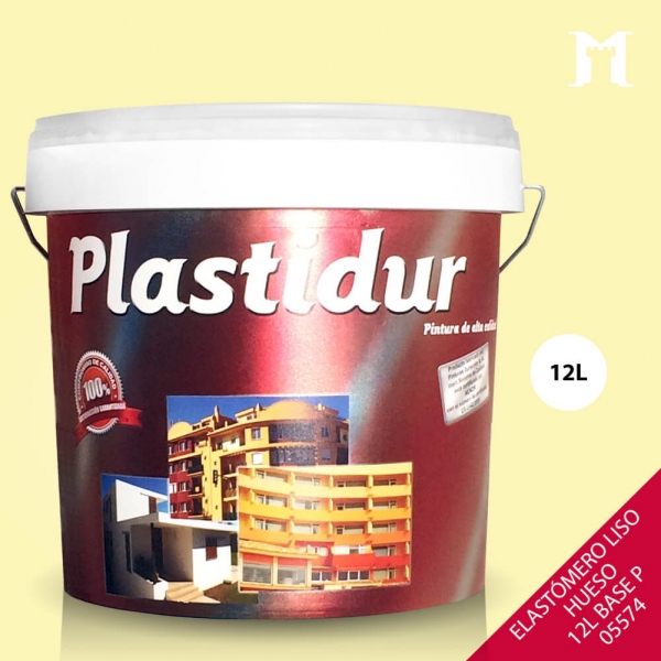 Foto principal ELASTÓMERO LISO HUESO 12L BASE P