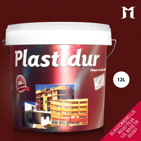 Foto principal ELASTÓMERO LIS ROJO TEJA 12L BASE TR