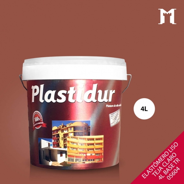 Foto principal ELASTÓMERO LISO TEJA CLARO 4L BASE TR