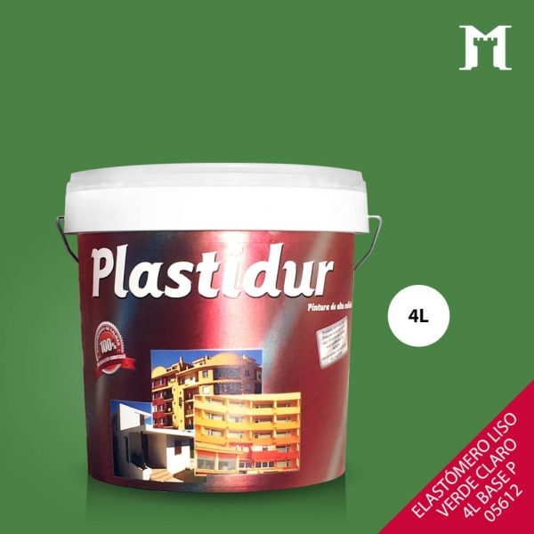 Foto principal ELASTÓMERO LISO VERDE CLARO 4L BASE P
