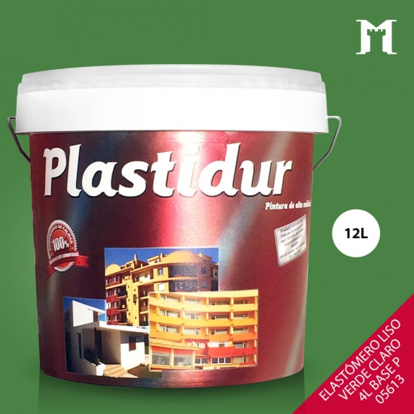 Foto principal ELASTÓMERO LISO VERDE CLARO 4L BASE P