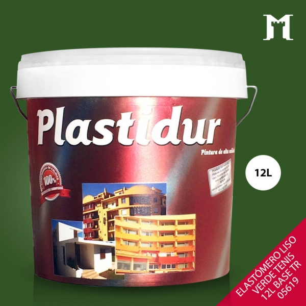 Foto principal ELASTÓMERO LISO VERDE TENIS 12L BASE TR