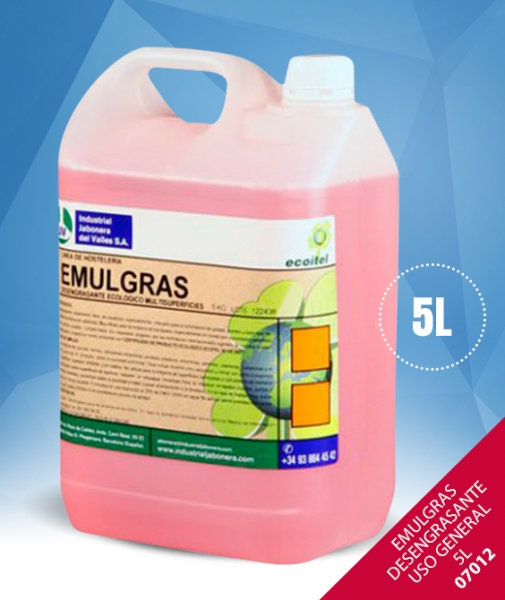 Foto principal EMULGRAS DESENGRASANTE USO GENERAL 5L
