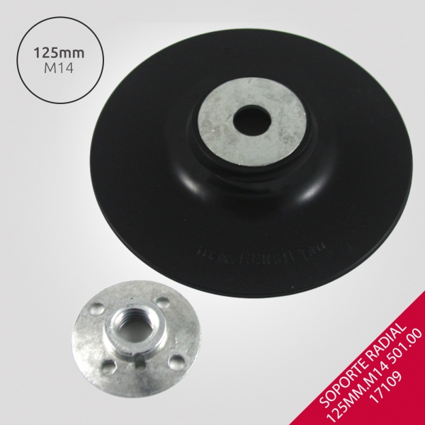 Foto principal SOPORTE RADIAL 125MM.M14 501.00