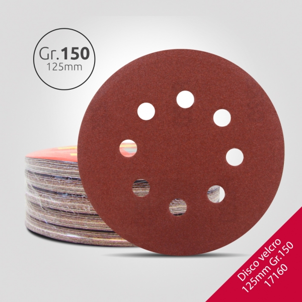 Foto principal DISCO VELCRO 125x22mm GR150 8AG