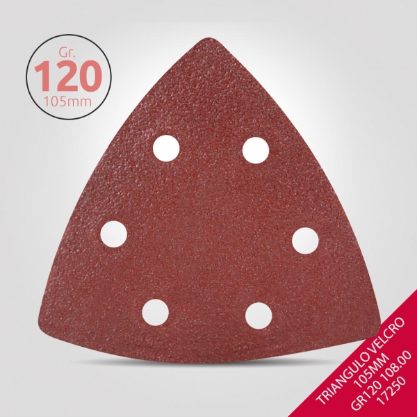 Foto principal TRIANGULO VELCRO 105MM GR120 108.00
