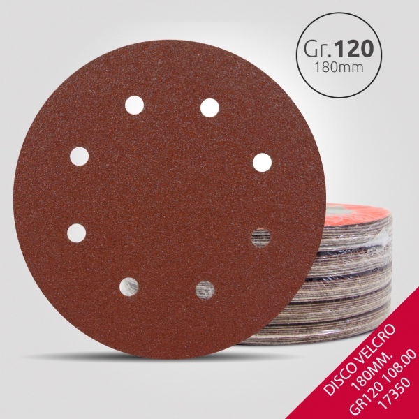 Foto principal DISCO VELCRO 180mm GR120  108.00