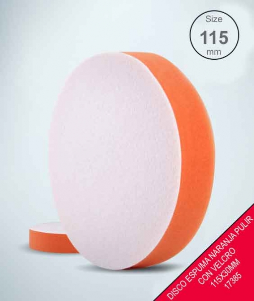 Foto principal DISCO ESPUMA PUL.C/ VEL.NARANJA 115