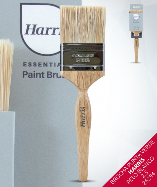 Foto principal BROCHA PUNTA VERDE PELO BLANCO 2.5 HARRIS