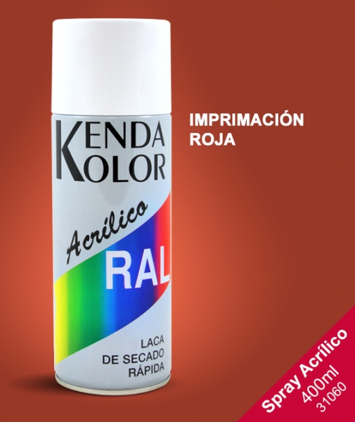 Foto principal SPRAY IMPRIMACIÓN ROJO KENDA 400ML