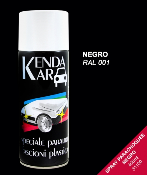 Foto principal SPRAY PARACHOQUE NEGRO KENDA 400ml
