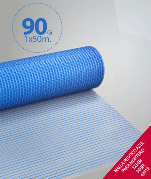 Foto principal MALLA REVOCO AZUL 100CMX50M